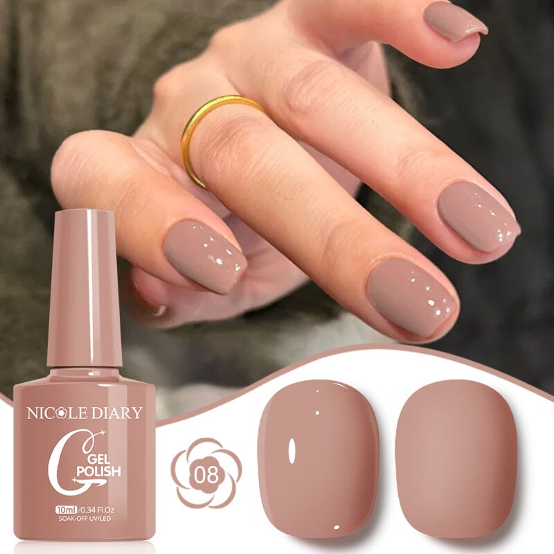 Color Gel Polish 10ml Gel Nail Polish NICOLE DIARY 08 
