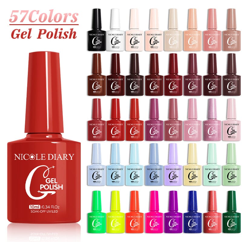 Color Gel Polish 10ml Gel Nail Polish NICOLE DIARY 