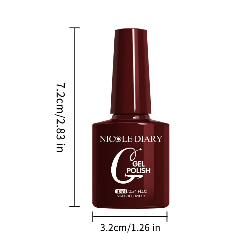 Color Gel Polish 10ml Gel Nail Polish NICOLE DIARY 