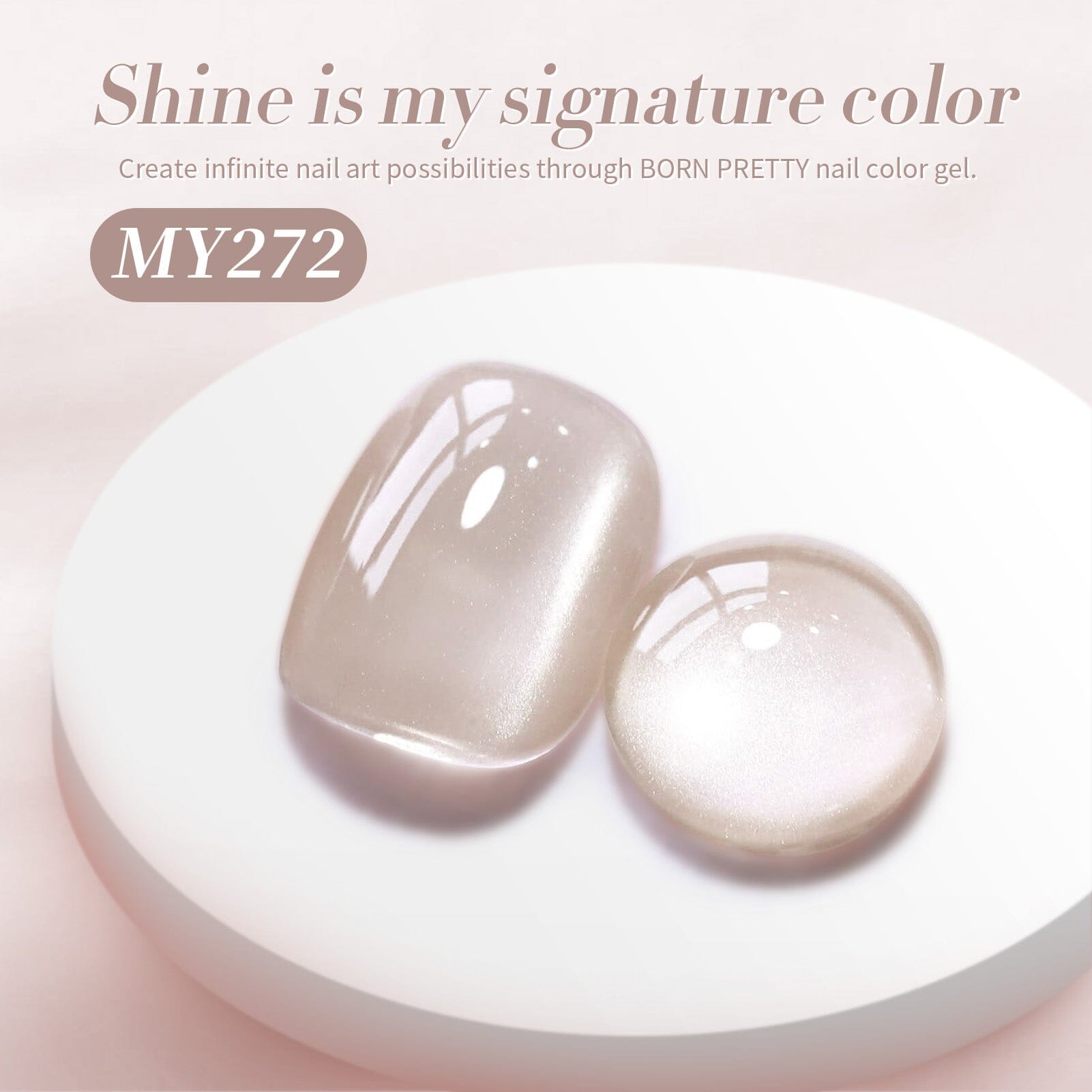 Moonlight Cat Magnetic Gel Polish MY272 Delight 15ml Gel Nail Polish BORN PRETTY 