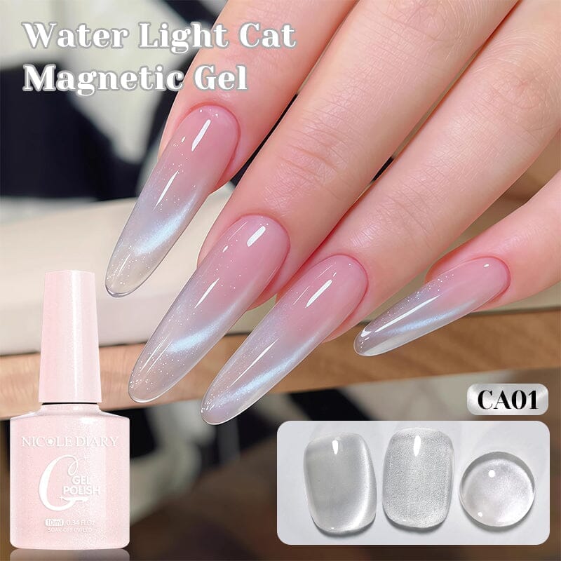 Water Light Cat Magnetic Gel Polish 10ml Gel Nail Polish NICOLE DIARY CA01 