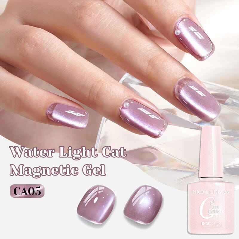 Water Light Cat Magnetic Gel Polish CA09 10ml Clearance NICOLE DIARY 