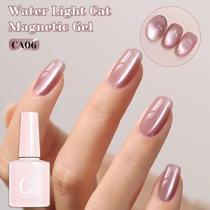 Water Light Cat Magnetic Gel Polish 10ml Gel Nail Polish NICOLE DIARY CA06 