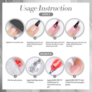 Silver Reflective Glitter Gel Polish SZ19 Neptune 15ml Gel Nail Polish BORN PRETTY 