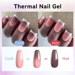 6 Colors Temperature-changing Gel Polish Set T16 NeoWave 7ml Gel Nail Polish BORN PRETTY 
