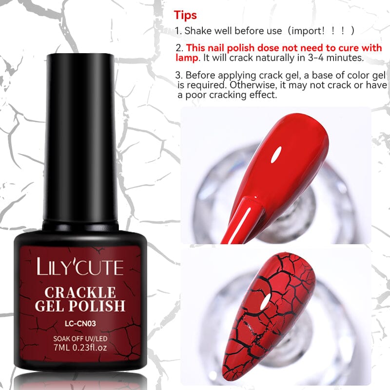Neon Crackle Gel Polish LC-CN07 7ml – BORN PRETTY