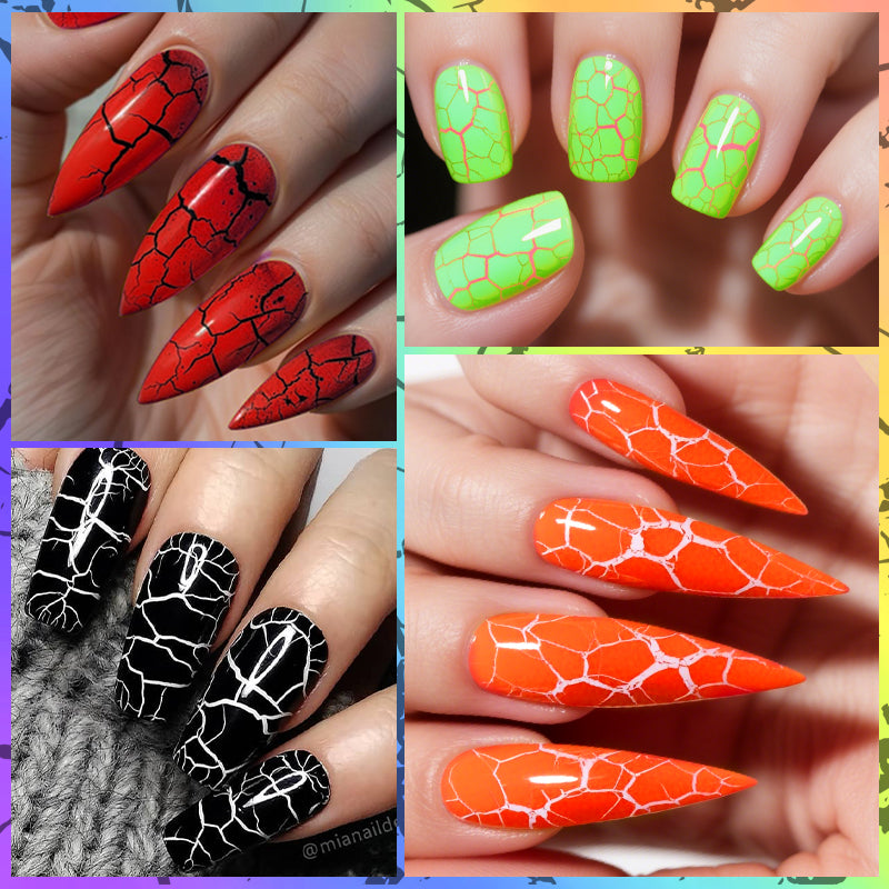 Neon Crackle Gel Polish LC-CN08 7ml – BORN PRETTY