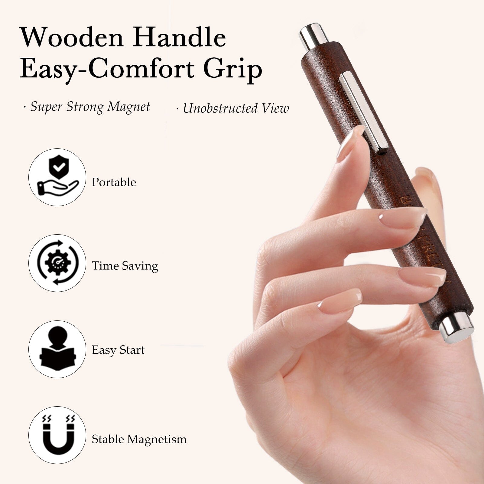 Brown 3-in-1 Magnet Stick Tools & Accessories BORN PRETTY 