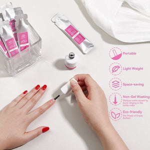 6 in 1 Nail Glue Gel 15ml (Bag) Gel Nail Polish BORN PRETTY 