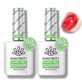 [US ONLY] 2 Bottles Magic Gel Remover New Upgrade Acetone-Free 15ml Gel Nail Polish BORN PRETTY 