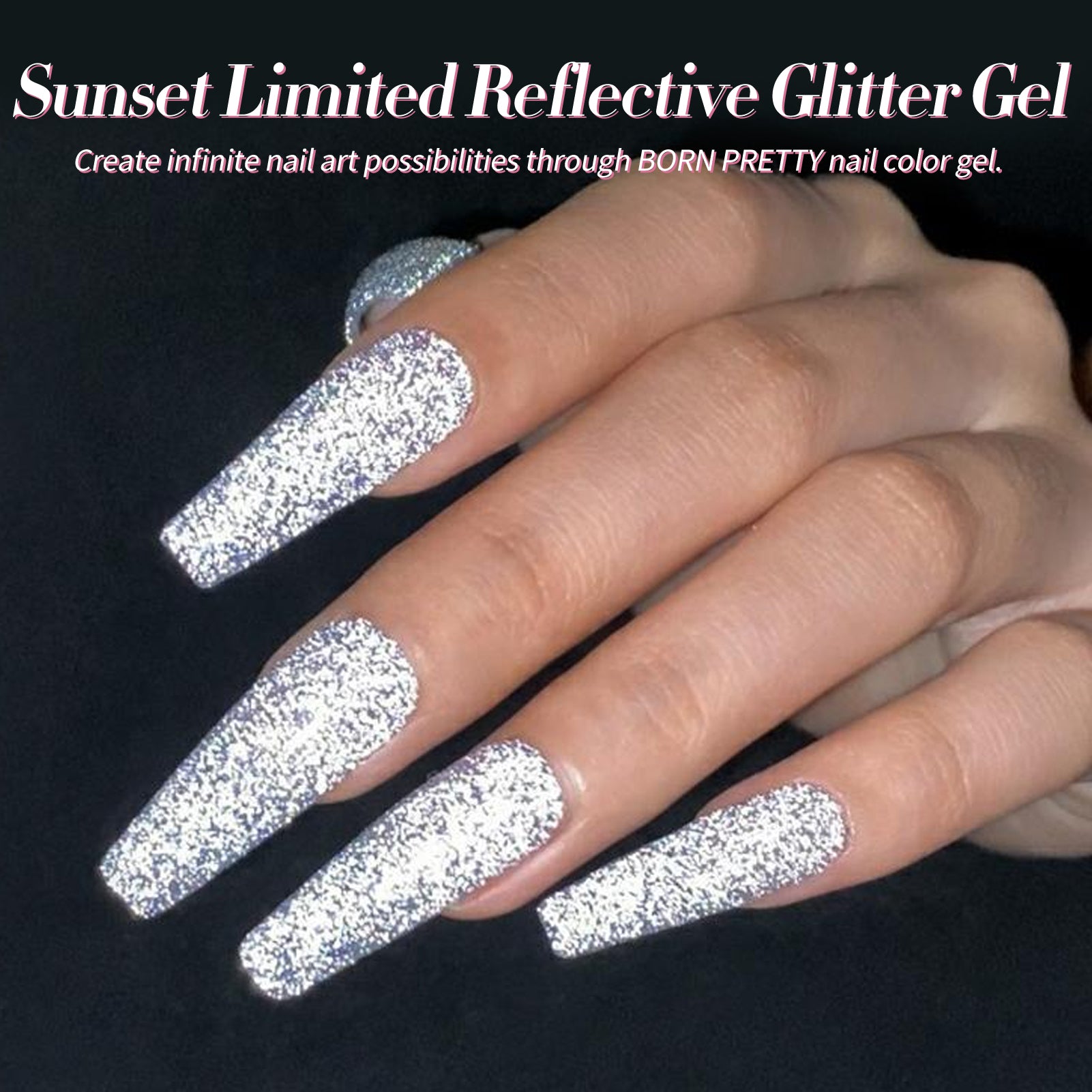 6 Colors Reflective Gel T18 Sunset Limited 7ml