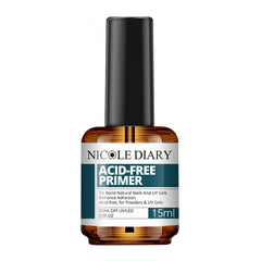 Nail Prep Dehydrator Acid-Free Primer 15ml Nail Care NICOLE DIARY Acid-Free Primer 