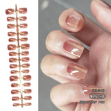 30pcs Press on Nails Fake Nail Tips Nail Tips No Brand 08 