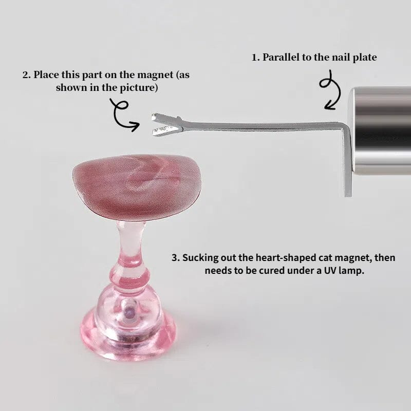 Y-shaped Magnetic Stick Multi-function Heart-shaped Tool Tools & Accessories BORN PRETTY 