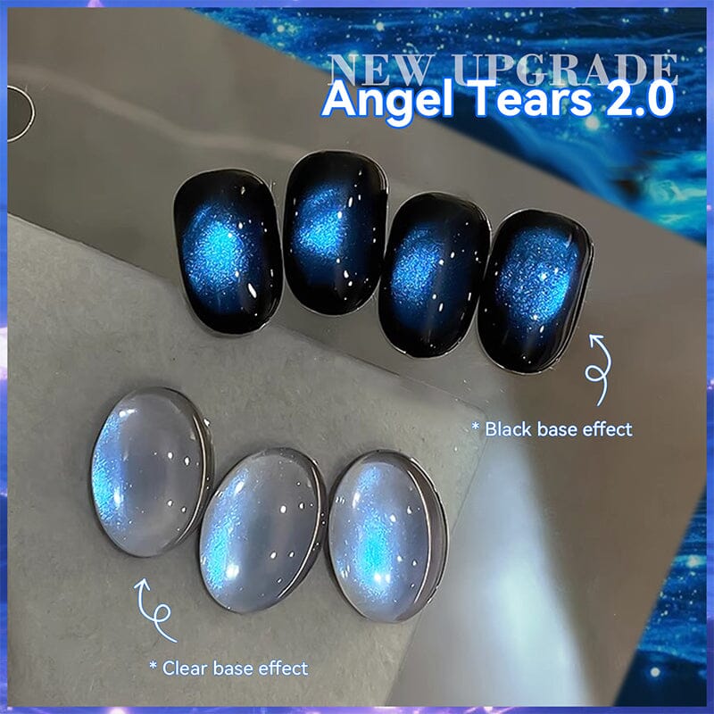Aurora Cat Magnetic Gel Polish MY304 Blue Tears 10ml Gel Nail Polish BORN PRETTY 