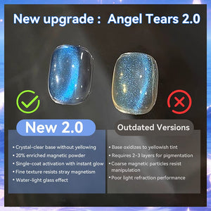 Aurora Cat Magnetic Gel Polish MY304 Blue Tears 10ml Gel Nail Polish BORN PRETTY 