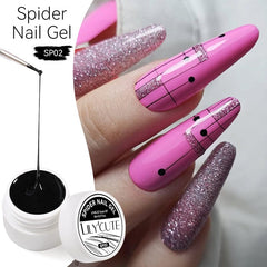 Spider Nail Gel SP02 8ml Gel Nail Polish LILYCUTE 