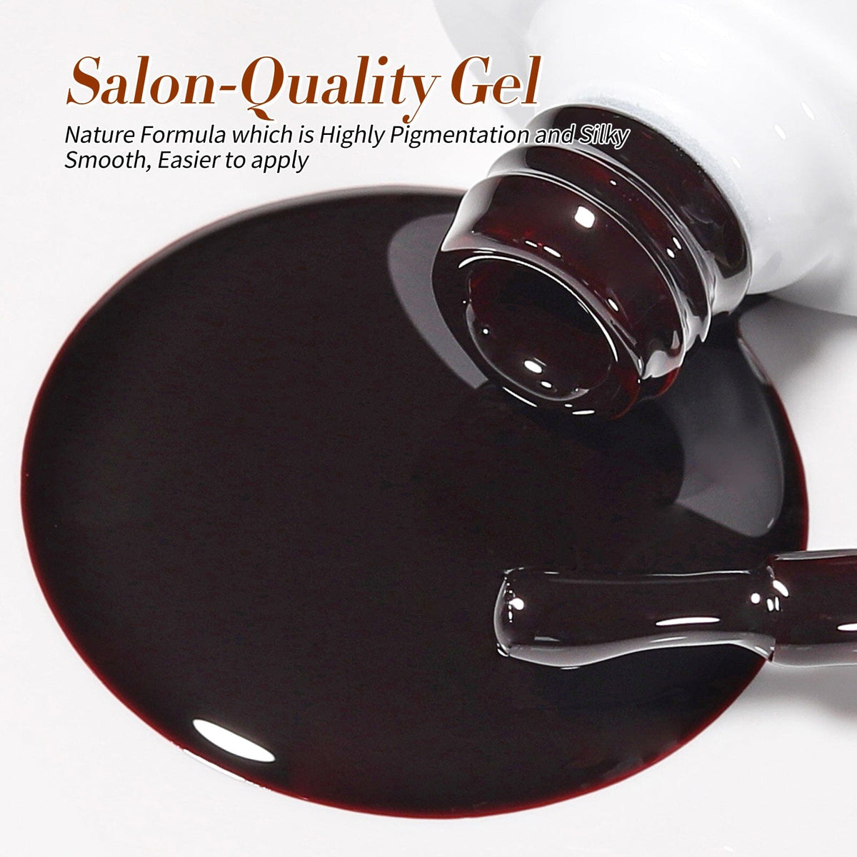 6 Colors Jelly Gel J08 Autumn Ember 7ml Gel Nail Polish BORN PRETTY 