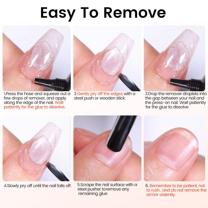 Nail Glue Remover 10g Base & Top Coat UR SUGAR 