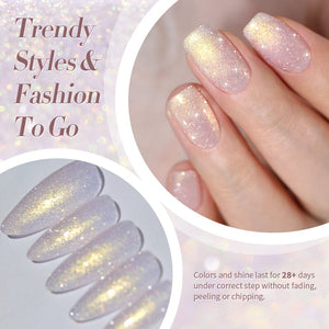 Aurora Gel Polish JG23 Dream Pink 10ml Gel Nail Polish BORN PRETTY 