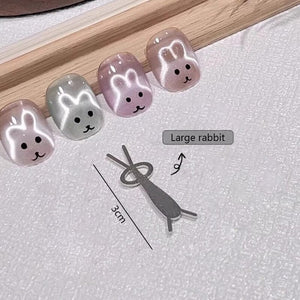 Rabbit Shaped Magnetic Stick #02 Large Rabbit Tools & Accessories No Brand 