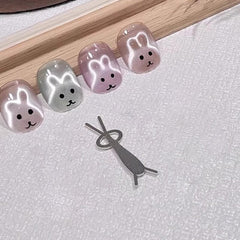 Rabbit Shaped Magnetic Stick #02 Large Rabbit Tools & Accessories No Brand 