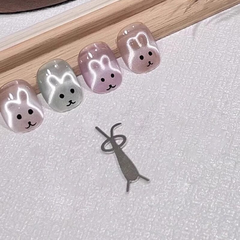 Rabbit Shaped Magnetic Stick #04 Large Folded Ear Rabbit Tools & Accessories No Brand 