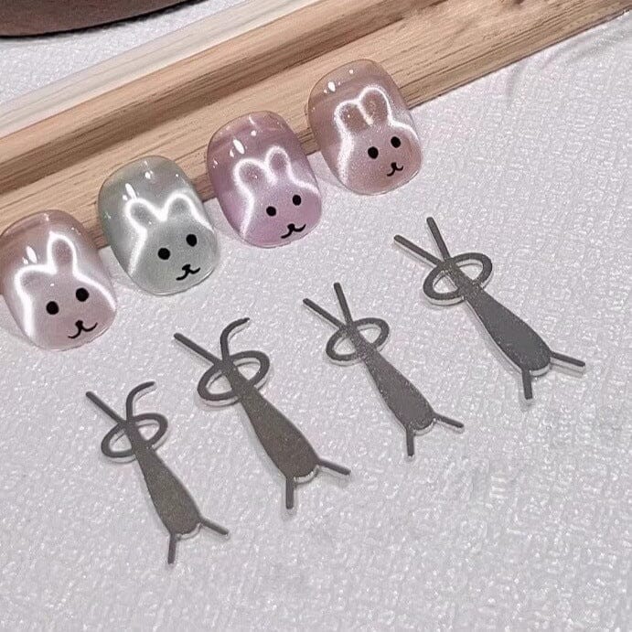 Rabbit Shaped Magnetic Stick #02 Large Rabbit Tools & Accessories No Brand 