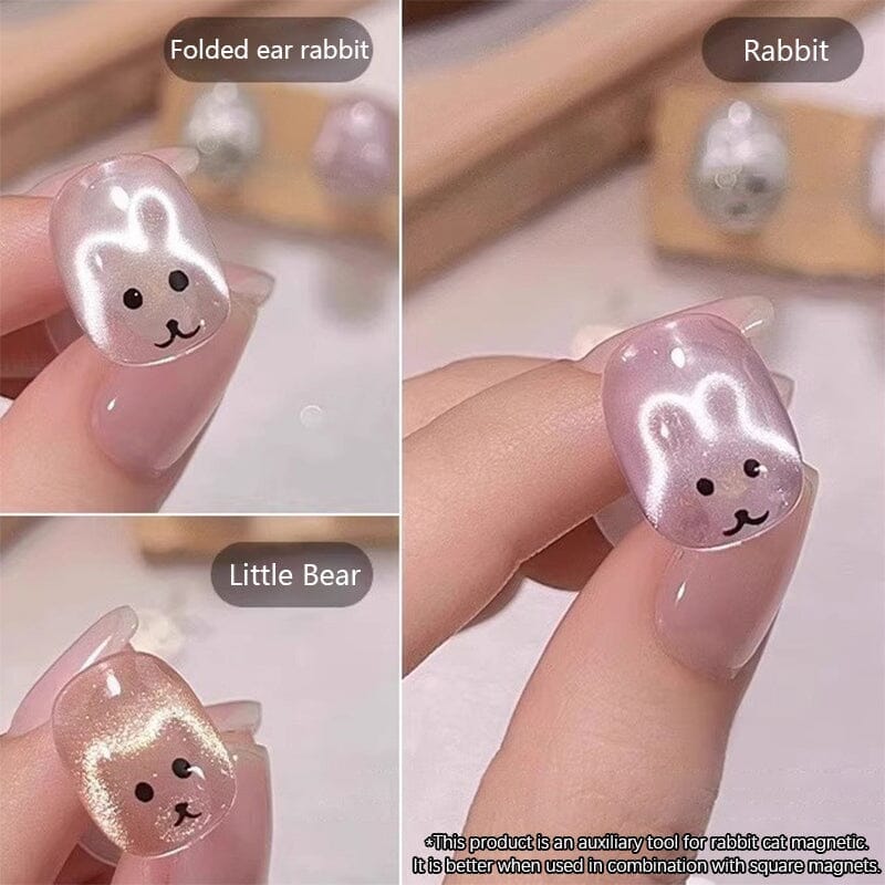 4pcs Rabbit Shaped Magnetic Stick Tools & Accessories No Brand 