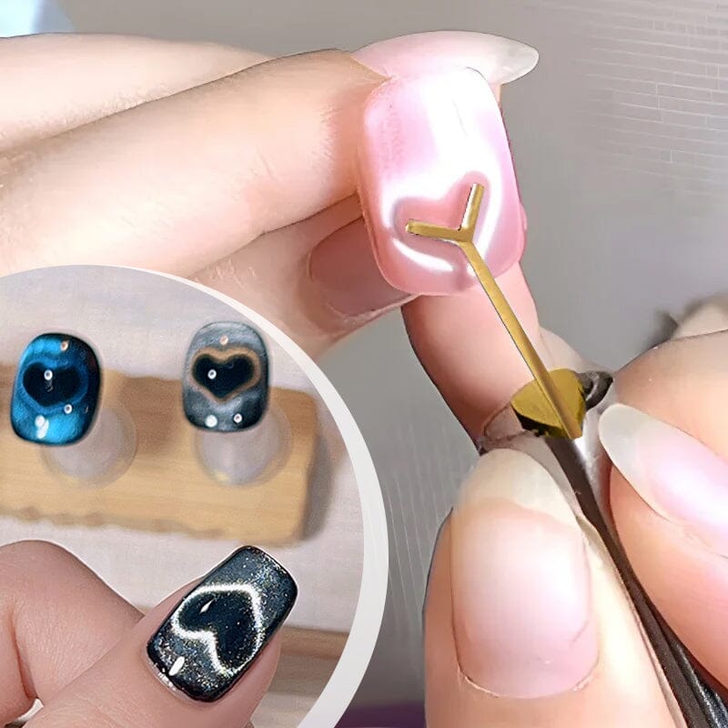 Y-shaped Heart Design Magnetic Stick Gold Tools & Accessories No Brand 