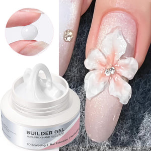 2pcs No Stick Hand Builder Gel 60g HEMA FREE Extension Nail Gel BORN PRETTY 