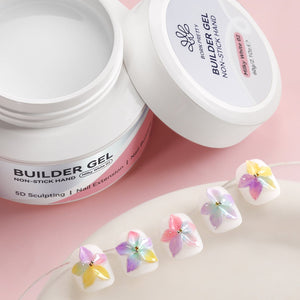 Hema-Free Non Stick Hand Extension Gel Clear 60g Extension Nail Gel BORN PRETTY 