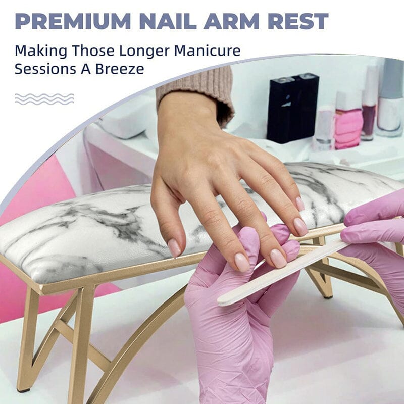 Nail Hand Rest Pillow with Mat Clearance No Brand 