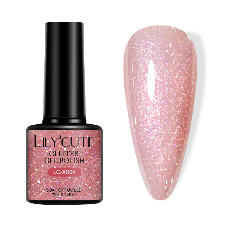 Glitter Gel Polish LC-XS04 7ml