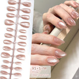 30pcs Press on Nails XS+S+M Sizes Fake Nail Tips