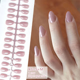 30pcs Press on Nails XS+S+M Sizes Fake Nail Tips