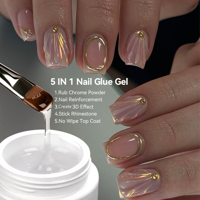 5 in 1 Nail Glue Gel & Builder Pen