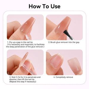 Nail Glue Remover 50ml Nail Tips BORN PRETTY 