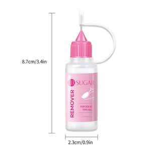Remover For Solid Tips Gel 15ml Base & Top Coat UR SUGAR 