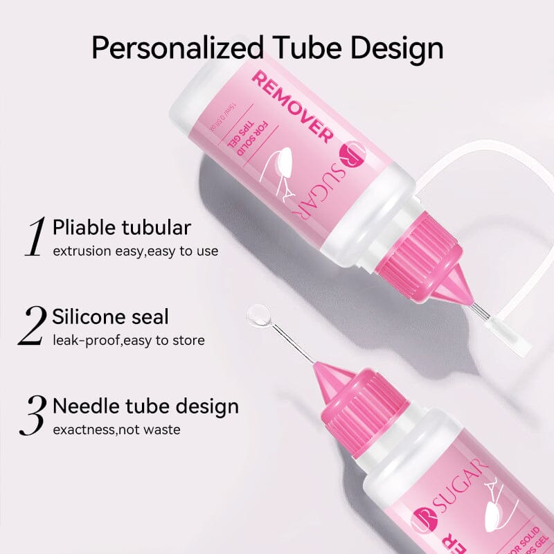 Remover For Solid Tips Gel 15ml Base & Top Coat UR SUGAR 