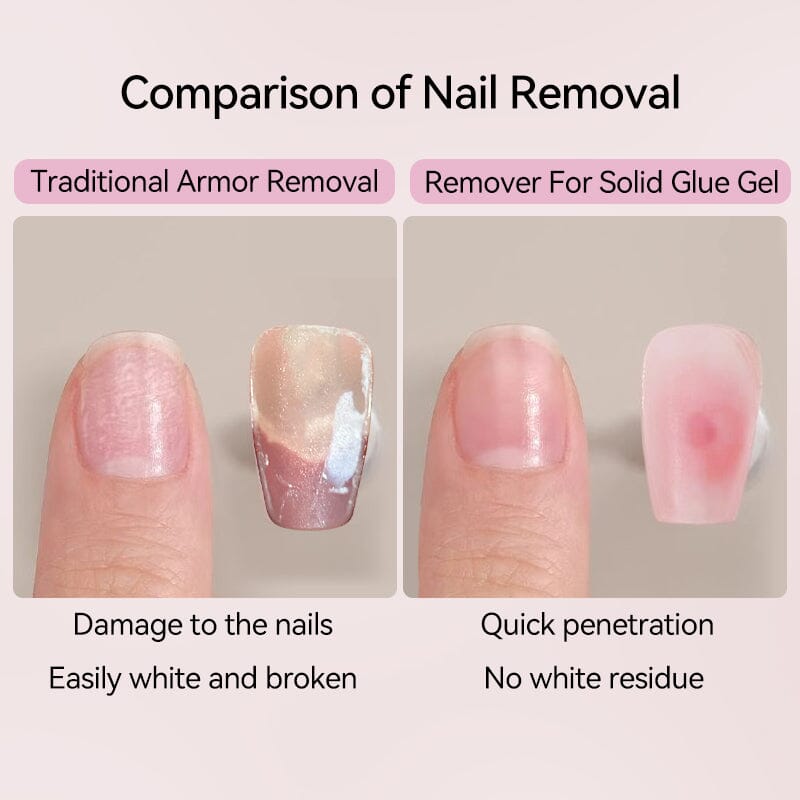 Remover For Solid Tips Gel 15ml Base & Top Coat UR SUGAR 