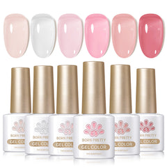 6 Colors Jelly Gel J12 Pink Lava 7ml