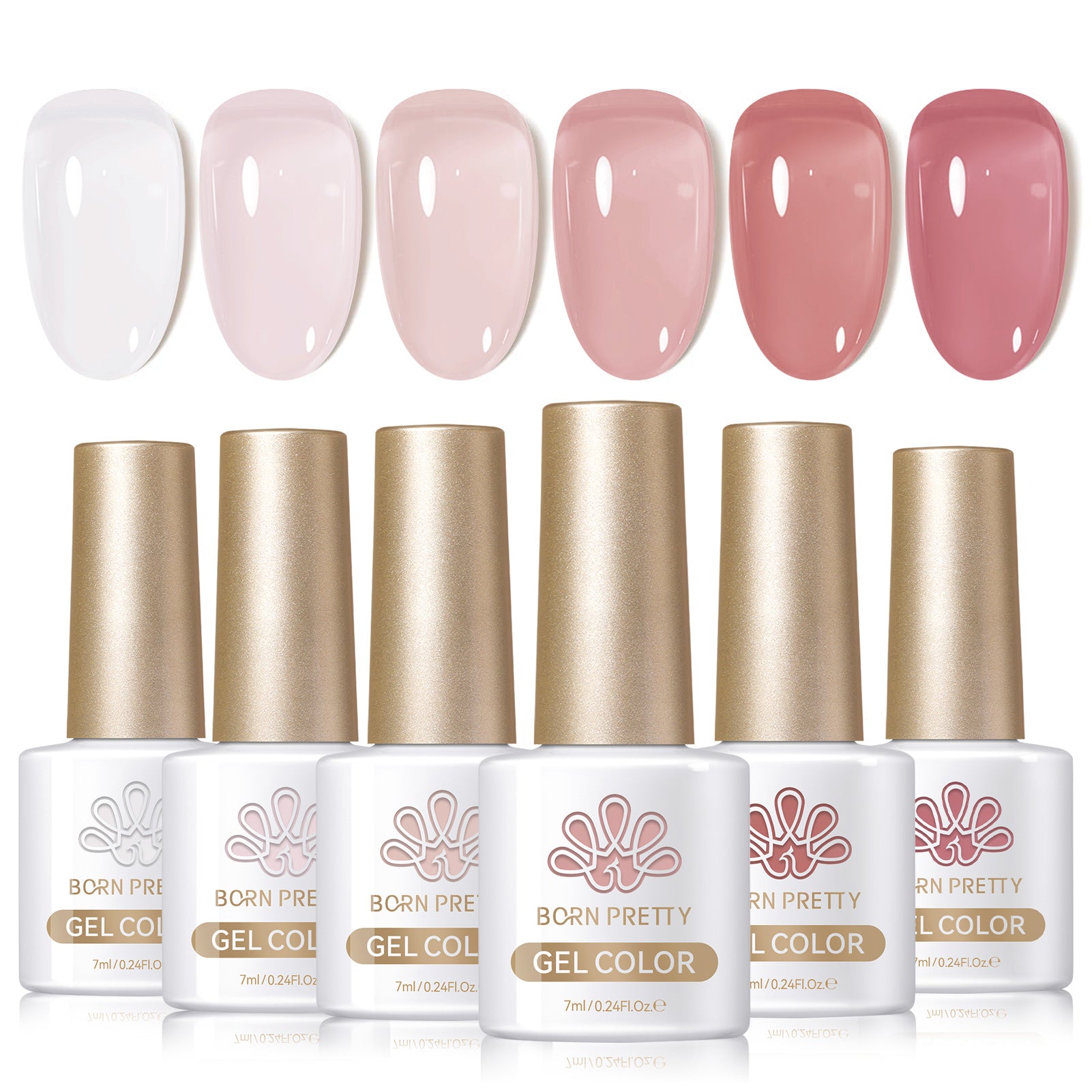 6 Colors Jelly Gel J13 Blush Jelly 7ml