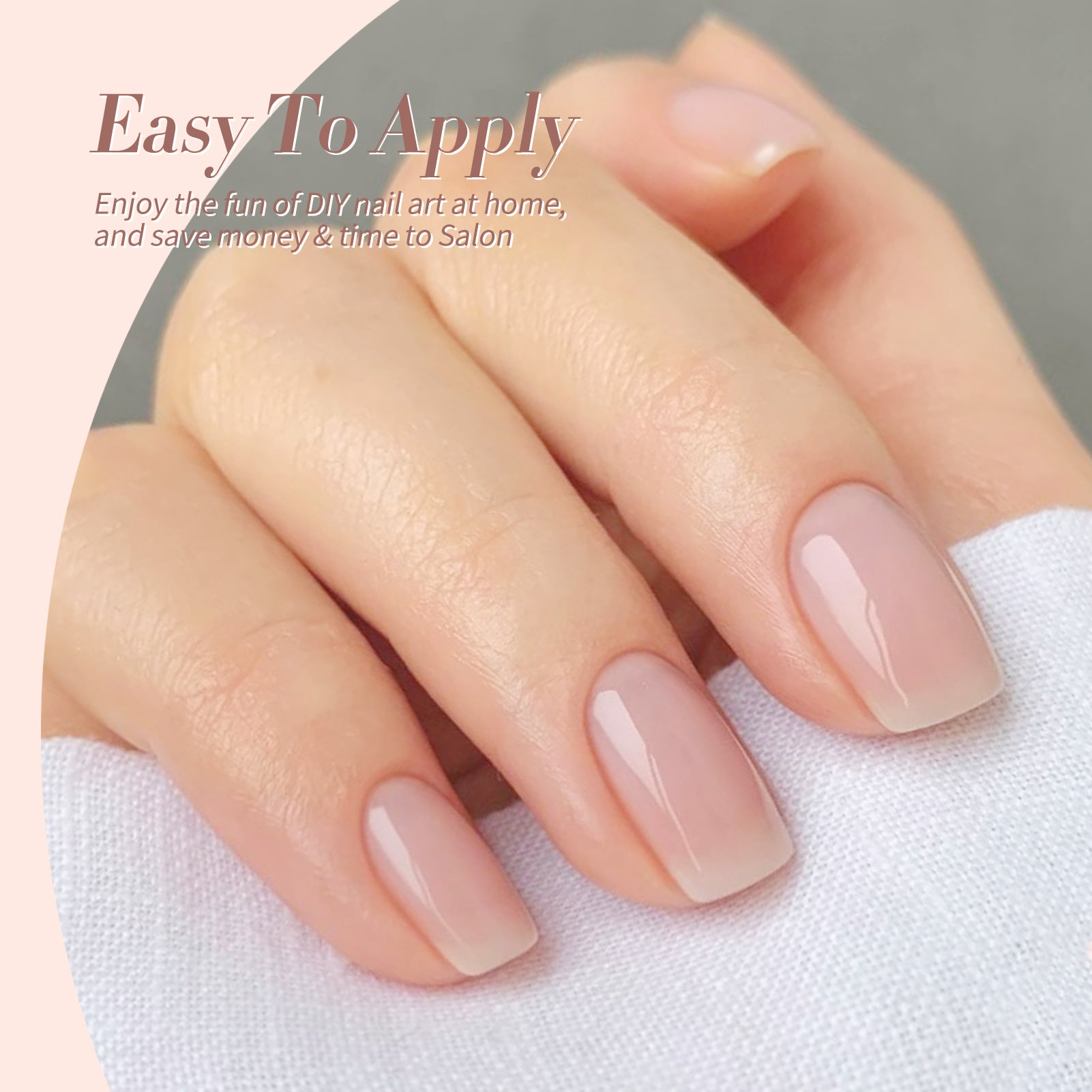 6 Colors Jelly Gel J15 Bare Tea 7ml