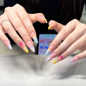 Star Bowknot 3D Nail Stickers MO Series Clearance No Brand 