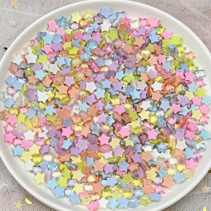 100pcs Star Plastic Nail Art Decorations Clearance No Brand 