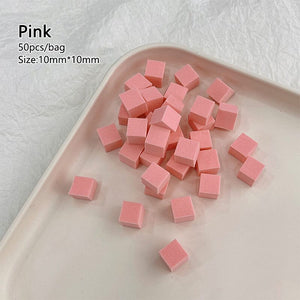 50pcs Mini Square Soft Sponges Tools & Accessories No Brand 03 