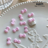 50pcs Bowknot Plastic Nail Art Decorations Nail Decoration No Brand 15 
