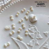 50pcs Bowknot Plastic Nail Art Decorations Nail Decoration No Brand 17 