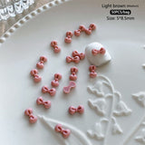 50pcs Bowknot Plastic Nail Art Decorations Nail Decoration No Brand 26 